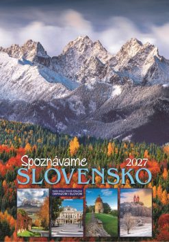 Nástenný kalendár Spoznávame Slovensko 2027 – Obrázok 2