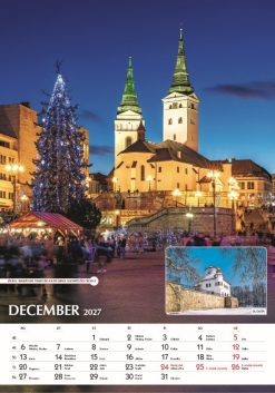 Nástenný kalendár Spoznávame Slovensko 2027 – Obrázok 14