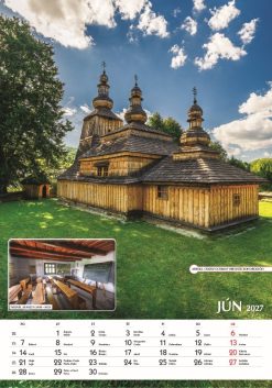 Nástenný kalendár Spoznávame Slovensko 2027 – Obrázok 8