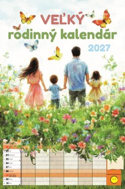 Nástenný kalendár Veľký rodinný kalendár 2027 – Obrázok 2